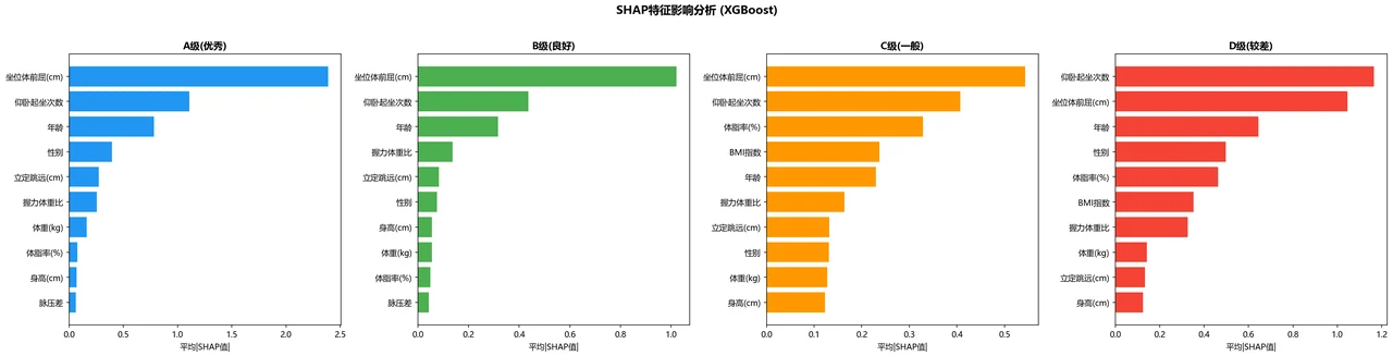 SHAP 特征影响
