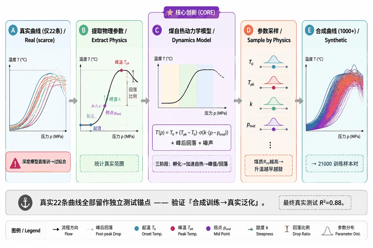 物理引导生成升温数据的原理