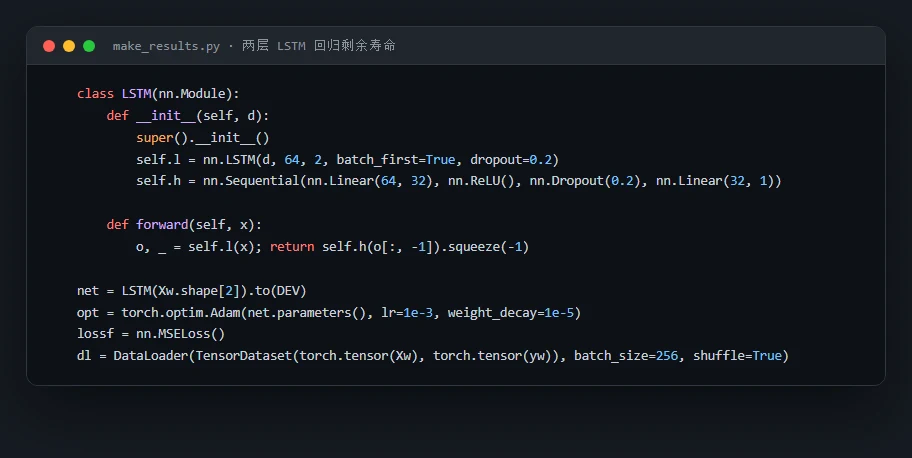 LSTM 代码