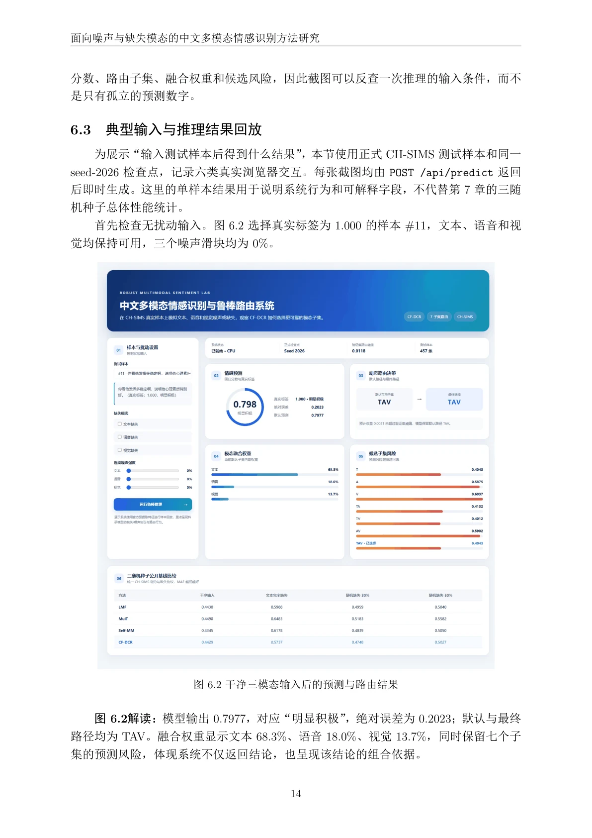 系统界面说明